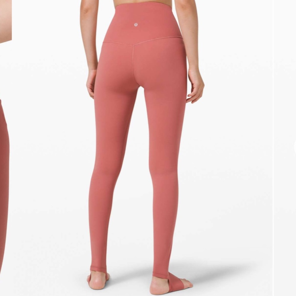 Lululemon Align Super High Rise Stirrup Pant Brier Rose